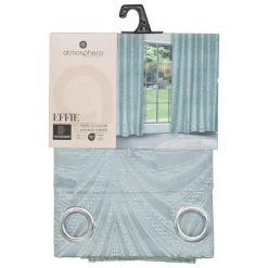 ATMOSPHERA CREATEUR D'INTERIEUR - Rideau occultant "effie" bleu clair 140x260cm