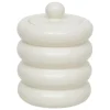 ATMOSPHERA CREATEUR D'INTERIEUR - Boîte déco "mike" céramique blanc 14,711,2cm