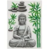 ATMOSPHERA CREATEUR D'INTERIEUR - Sticker "bouddha" - 30x40 cm