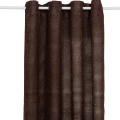 ATMOSPHERA CREATEUR D'INTERIEUR - Rideau en maille "wild" marron tonka 140x260cm