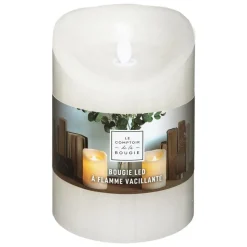 ATMOSPHERA CREATEUR D'INTERIEUR - Bougie led - blanc - 300g