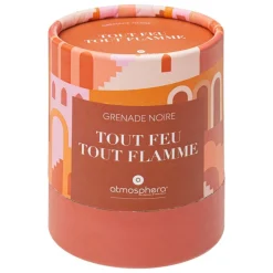 ATMOSPHERA CREATEUR D'INTERIEUR - Bougie parfumée "jomy" - grenade noire - 200g