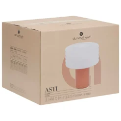 ATMOSPHERA CREATEUR D'INTERIEUR - Lampe à poser "asti" rose h36cm