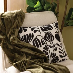 ATMOSPHERA CREATEUR D'INTERIEUR - Coussin effet tricot 