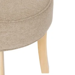 ATMOSPHERA CREATEUR D'INTERIEUR - Tabouret "adriel" peuplier beige d35x35cm