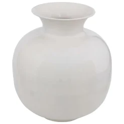 ATMOSPHERA CREATEUR D'INTERIEUR - Vase "kian" blanc h33,5cm