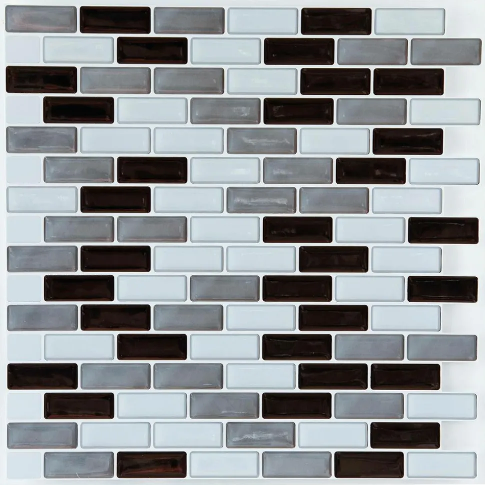 ATMOSPHERA CREATEUR D'INTERIEUR - Lot de 2 stickers - carrelage - 26x26 cm