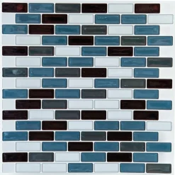 ATMOSPHERA CREATEUR D'INTERIEUR - Lot de 2 stickers - carrelage - 26x26 cm