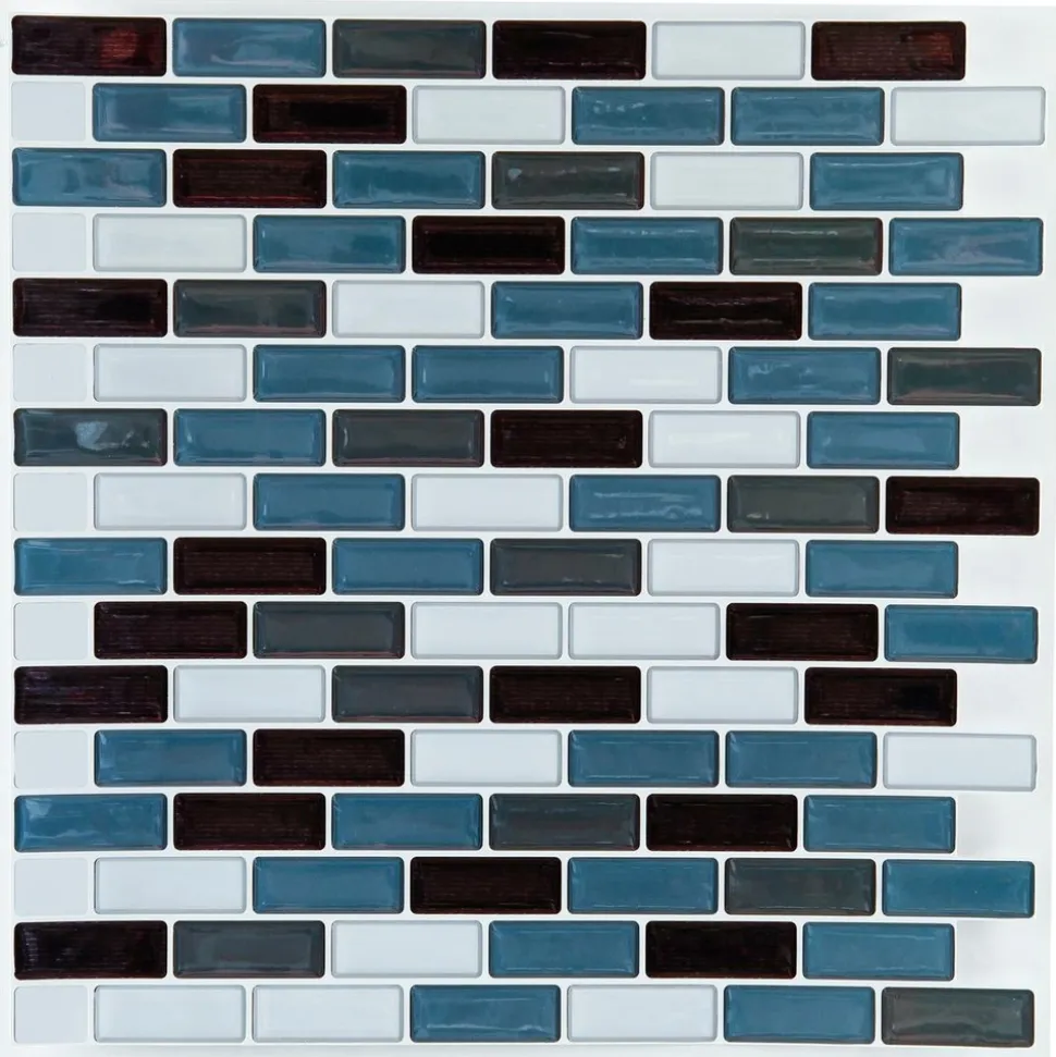 ATMOSPHERA CREATEUR D'INTERIEUR - Lot de 2 stickers - carrelage - 26x26 cm