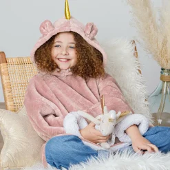 ATMOSPHERA CREATEUR D'INTERIEUR - Plaid sweatshirtshirtshirt capuche 