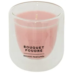ATMOSPHERA CREATEUR D'INTERIEUR - Bougie parfumée"ilan" - rose - jasmin - musc blanc 130g