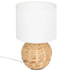 ATMOSPHERA CREATEUR D'INTERIEUR - Lampe à poser boule "sand" jacinthe beige h37cm