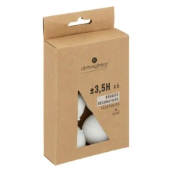 ATMOSPHERA CREATEUR D'INTERIEUR - 6 bougies parfumées 