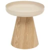 ATMOSPHERA CREATEUR D'INTERIEUR - Table d appoint "hercyna" beige 41,840x40cm