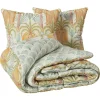 ATMOSPHERA CREATEUR D'INTERIEUR - Parure de lit 3 pièces "janice" percale de coton 240x220cm