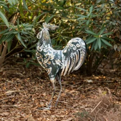ATMOSPHERA CREATEUR D'INTERIEUR - Statuette d exterieur coq 