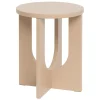 ATMOSPHERA CREATEUR D'INTERIEUR - Table d’appoint "bloom" noisette 50,540x40cm
