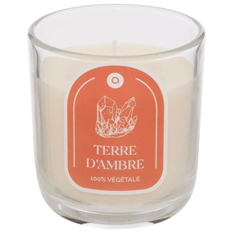 ATMOSPHERA CREATEUR D'INTERIEUR - Bougie parfumée " floa" ambre 210g