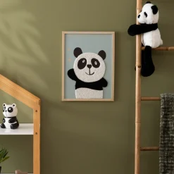 ATMOSPHERA CREATEUR D'INTERIEUR - Toile imprimée encadrée panda 