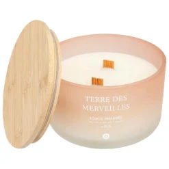 ATMOSPHERA CREATEUR D'INTERIEUR - Bougie parfumée "terre des merveilles" pétales de musc 420g