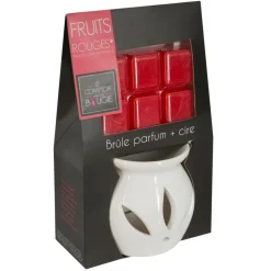 ATMOSPHERA CREATEUR D'INTERIEUR - Brûle - parfum et cire - fruits rouges - 30g