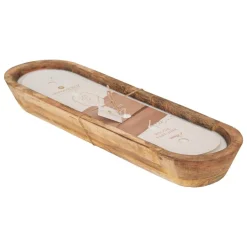 ATMOSPHERA CREATEUR D'INTERIEUR - Bougie parfumée "paola" - douceur de lin - 900g