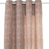ATMOSPHERA CREATEUR D'INTERIEUR - Rideau "mizani" jacquard terracotta 135x260cm