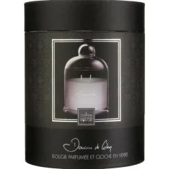 ATMOSPHERA CREATEUR D'INTERIEUR - Bougie parfumée cloche "loyd" - fleur de coton 650g