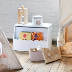 ATMOSPHERA CREATEUR D'INTERIEUR - Coffre à jouets et bibliothèque enfant