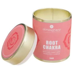 ATMOSPHERA CREATEUR D'INTERIEUR - Bougie parfumée "chakra" - chakra racine - 200g