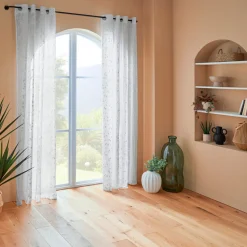 ATMOSPHERA CREATEUR D'INTERIEUR - Voilage motif fleurs 