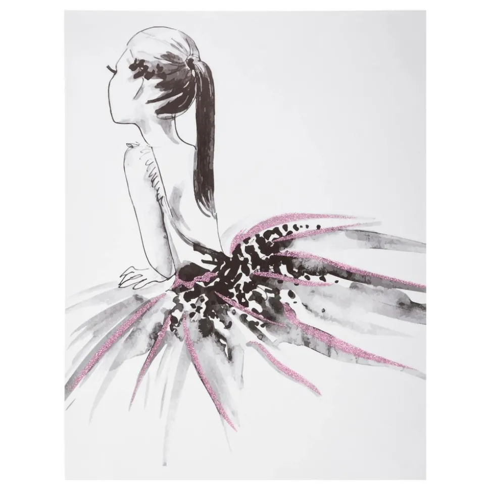 ATMOSPHERA CREATEUR D'INTERIEUR - Sticker "danseuse" - 30x40 cm