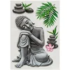 ATMOSPHERA CREATEUR D'INTERIEUR - Sticker "bouddha" - 30x40 cm
