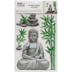 ATMOSPHERA CREATEUR D'INTERIEUR - Sticker "bouddha" - 30x40 cm