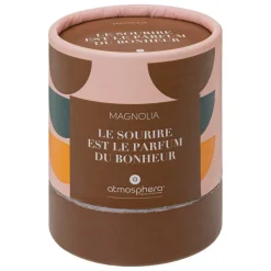 ATMOSPHERA CREATEUR D'INTERIEUR - Bougie parfumée "jomy" - magnolia - 200g