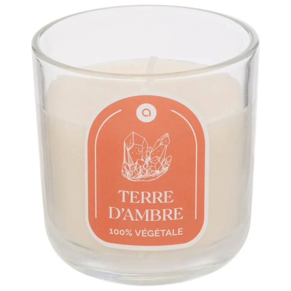 ATMOSPHERA CREATEUR D'INTERIEUR - Bougie parfumée " floa" ambre 115g