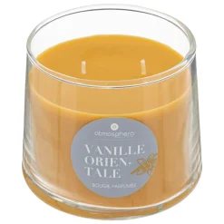 ATMOSPHERA CREATEUR D'INTERIEUR - Bougie parfumée "izor" en verre d10cm