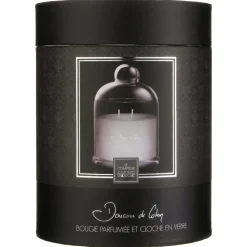 ATMOSPHERA CREATEUR D'INTERIEUR - Bougie parfumée cloche "loyd" - vanille - caramel 650g