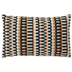 ATMOSPHERA CREATEUR D'INTERIEUR - Coussin "jangwa" jacquard lin 30x50cm