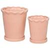 ATMOSPHERA CREATEUR D'INTERIEUR - Lot de 2 cache-pots "wild" h21 16cm