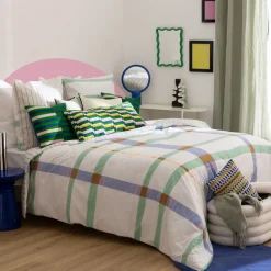 ATMOSPHERA CREATEUR D'INTERIEUR - Parure de lit imprimée "ritchi" 240x220cm