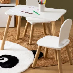 ATMOSPHERA CREATEUR D'INTERIEUR - Ensemble table et 2 chaises enfant 
