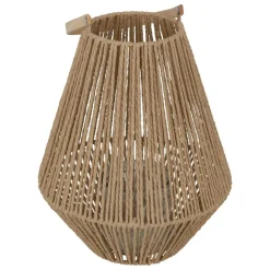 ATMOSPHERA CREATEUR D'INTERIEUR - Lanterne "ross" fibre végétale marron h31cm