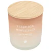 ATMOSPHERA CREATEUR D'INTERIEUR - Bougie parfumée "terre des merveilles" pétales de musc 255g