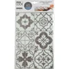 ATMOSPHERA CREATEUR D'INTERIEUR - Lot de 2 stickers carrelages carrelages gris