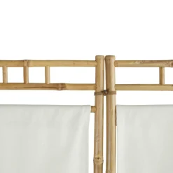 ATMOSPHERA CREATEUR D'INTERIEUR - Paravent "kalel" bambou blanc 170x135,5x3cm