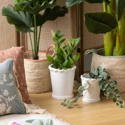 ATMOSPHERA CREATEUR D'INTERIEUR - Lot de 2 cache-pots 