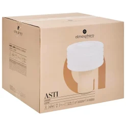 ATMOSPHERA CREATEUR D'INTERIEUR - Lampe à poser "asti" argile h36cm