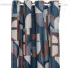 ATMOSPHERA CREATEUR D'INTERIEUR - Rideau occultant "elena" bleu foncé 135x260cm