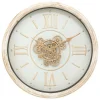 ATMOSPHERA CREATEUR D'INTERIEUR - Horloge "sonika" beige d49,5cm